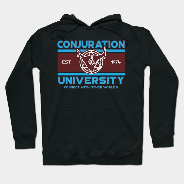 Conjuration University Hoodie by PixelSamuel